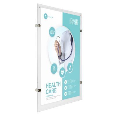 11x17-wall-mount-clear-acrylic-sign-holder-frame-chrome-silver-5-pcs-in-a-box (2)